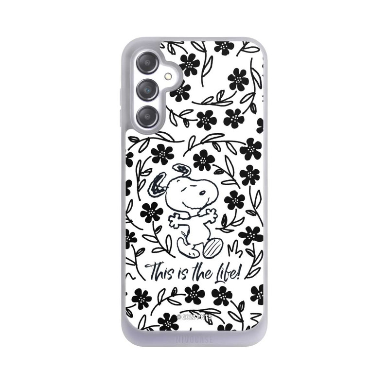 Galaxy A14 5G NIVOpure Snoopy schwarz und weiß This Is The Life