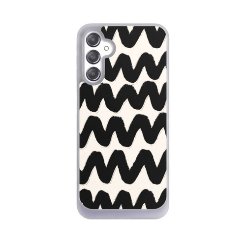 Samsung Galaxy A14 5G NIVOpure Vagues Noires Pattern