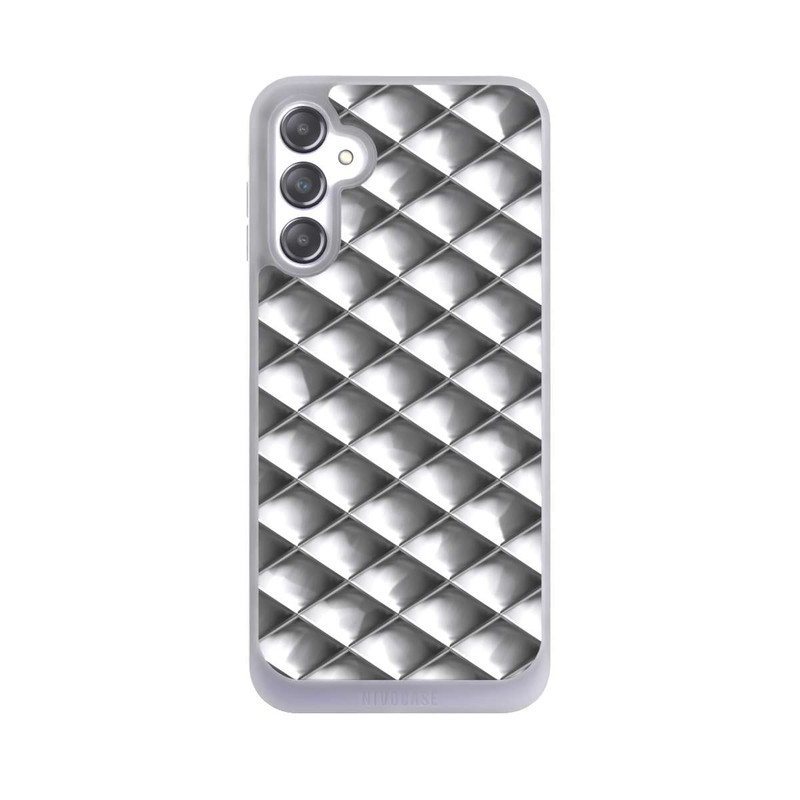 Galaxy A14 5G NIVOpure Glamour Silver Squares