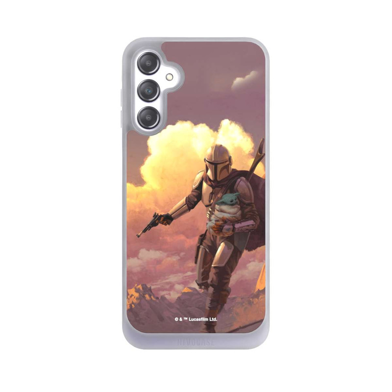 Galaxy A14 5G NIVOpure Der Mandalorianer und Grogu Sonnenguntergang Wolken