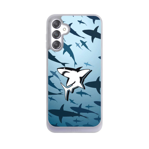Samsung Galaxy A14 5G NIVOpure Haie Muster Blau