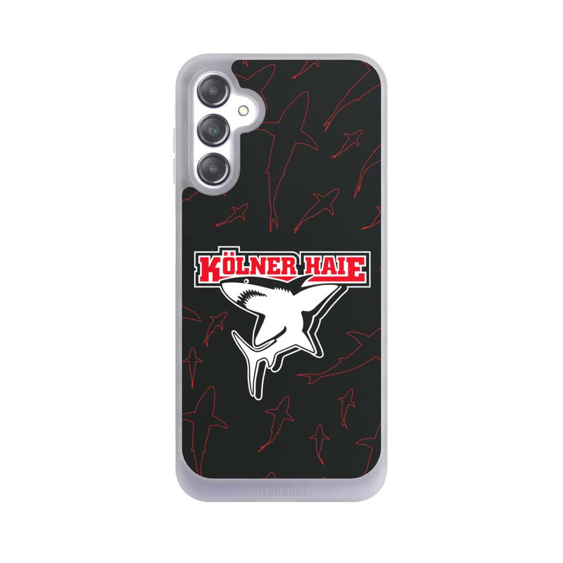 Galaxy A14 5G NIVOpure Haie Muster Rot