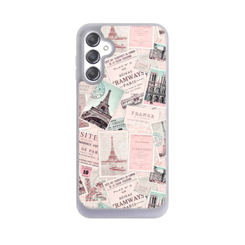 Samsung Galaxy A14 5G NIVOpure Vintage Paris Postcards Pattern
