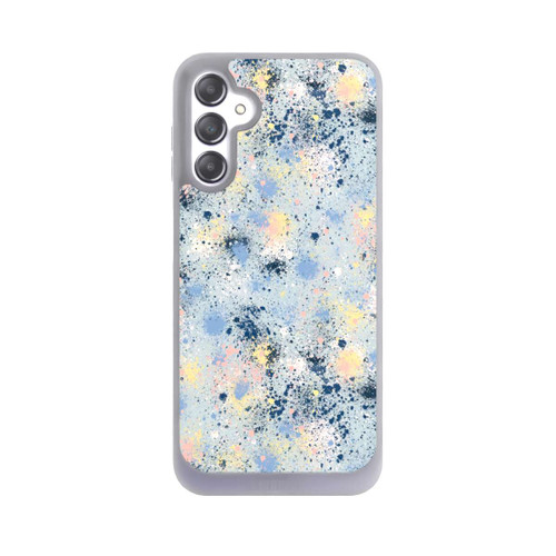 Samsung Galaxy A14 5G NIVOpure Tintentropfen Staub Textur Blau