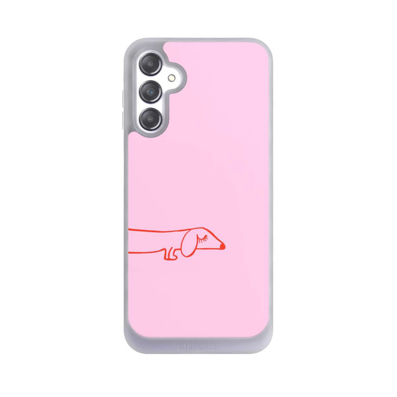 Galaxy A14 5G NIVOpure Dachshund Illustration Pink
