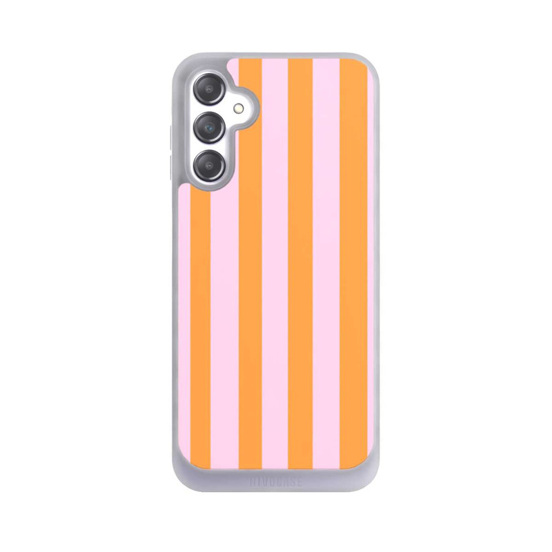 Galaxy A14 5G NIVOpure Orange Rosa Streifen