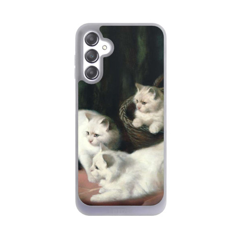 Samsung Galaxy A14 5G NIVOpure Three White Angora Kittens
