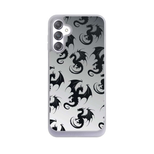 Samsung Galaxy A14 5G NIVOpure Dragon Pattern Grey