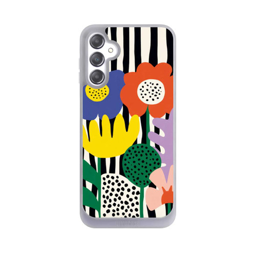 Samsung Galaxy A14 5G NIVOpure Flowers Striped Background