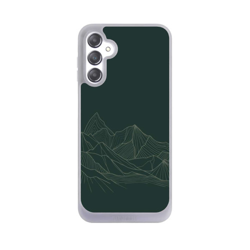 Samsung Galaxy A14 5G NIVOpure Berg Line Art Grün