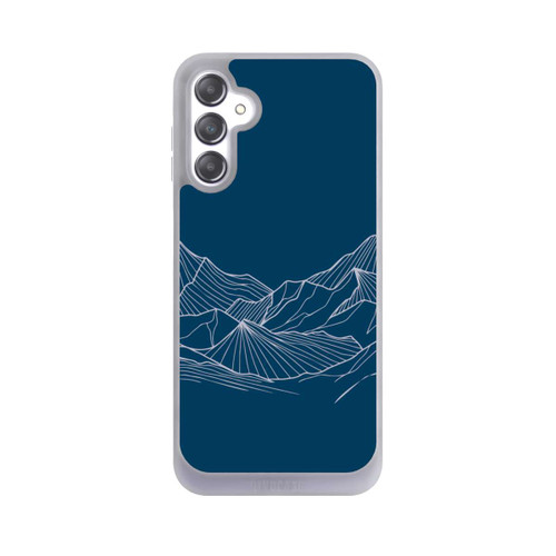 Samsung Galaxy A14 5G NIVOpure Blue Mountain Contour Lines