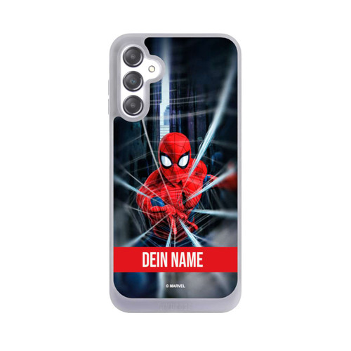 Samsung Galaxy A14 5G NIVOpure Spiderman Webs in Action Personalisierbar