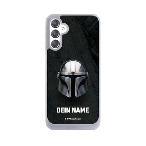 Samsung Galaxy A14 5G NIVOpure Star Wars Mandalorian Black Helmet Personalisierbar