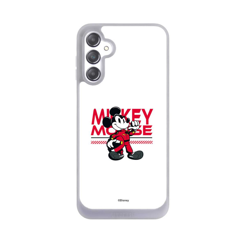 Galaxy A14 5G NIVOpure Micky Maus Rennfahrer Weiß
