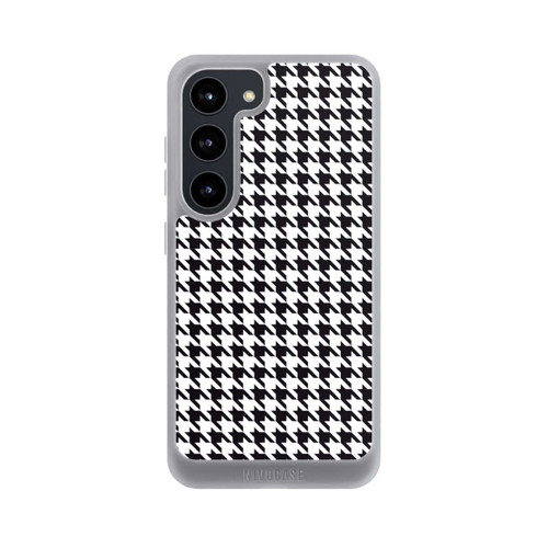 Samsung Galaxy S23 NIVOpure Hahnentritt Schwarz Weiß
