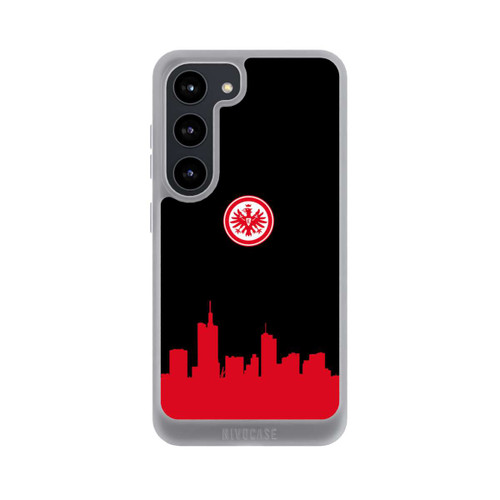 Samsung Galaxy S23 NIVOpure Eintracht Frankfurt Skyline Rot