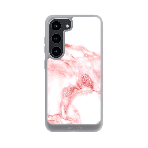Samsung Galaxy S23 NIVOpure Marmor rosa und weiß