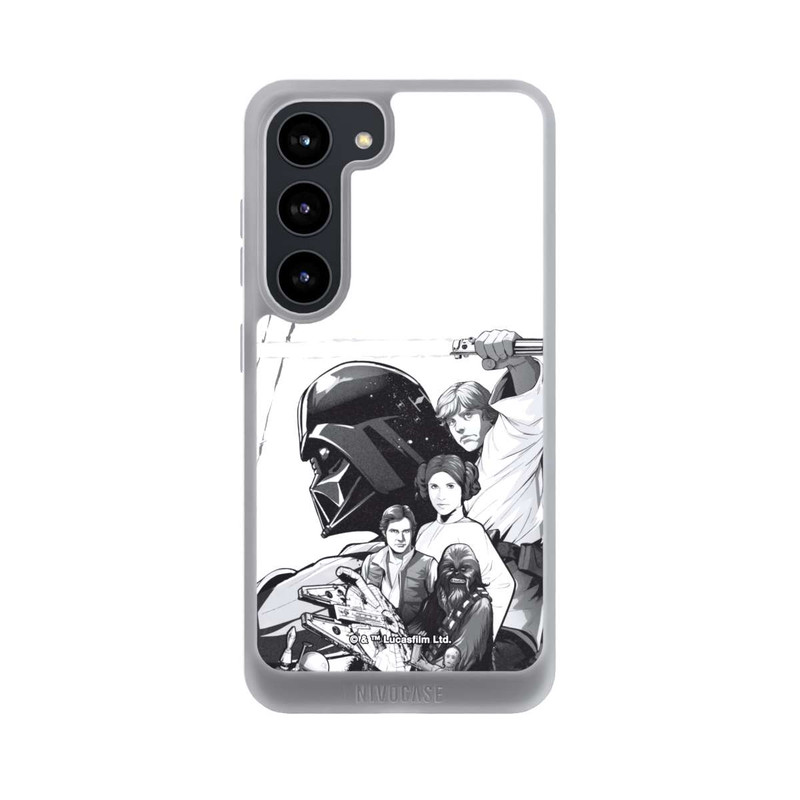 Galaxy S23 NIVOpure Star Wars Characters - Black and White