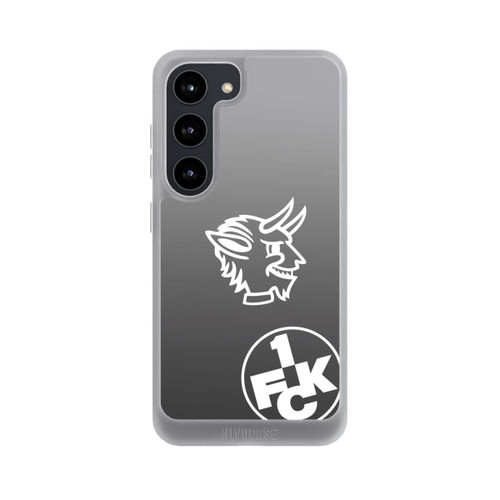 Samsung Galaxy S23 NIVOpure Teufelskopf FCK auf Schwarz