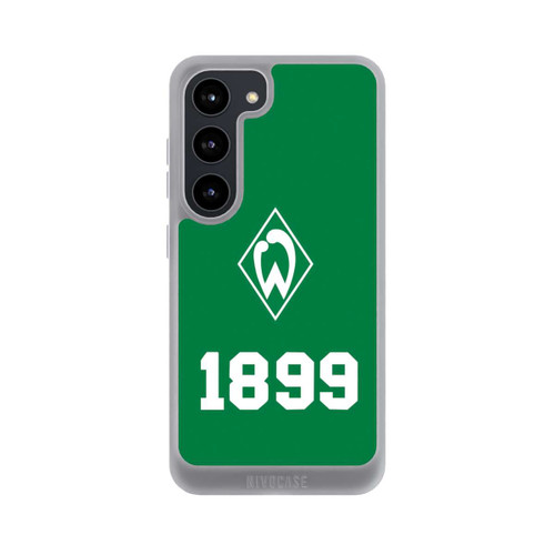 Samsung Galaxy S23 NIVOpure 1899 Grün-Weiß Lebenslang Grün - Werder Bremen