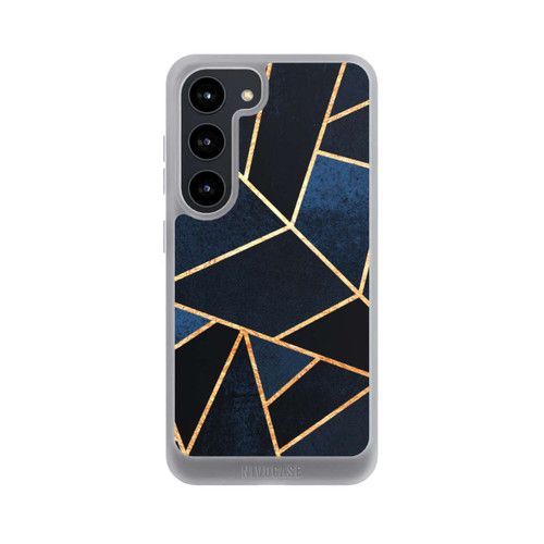Samsung Galaxy S23 NIVOpure Navy Stein Golddruck