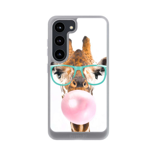 Samsung Galaxy S23 NIVOpure Giraffe mit Kaugummi