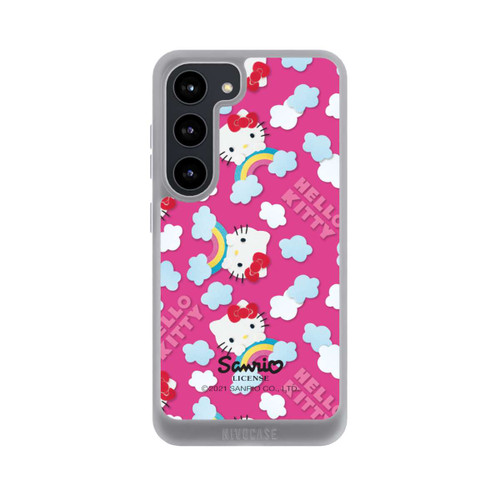 Samsung Galaxy S23 NIVOpure Hello Kitty Regenbogenmuster