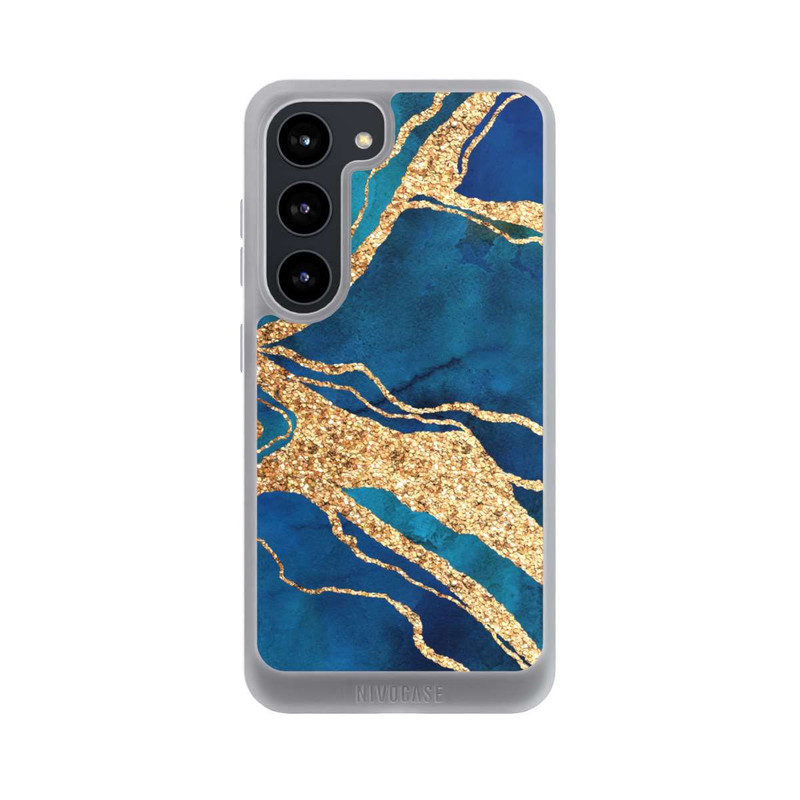 Galaxy S23 NIVOpure Gemstone Blue Gold