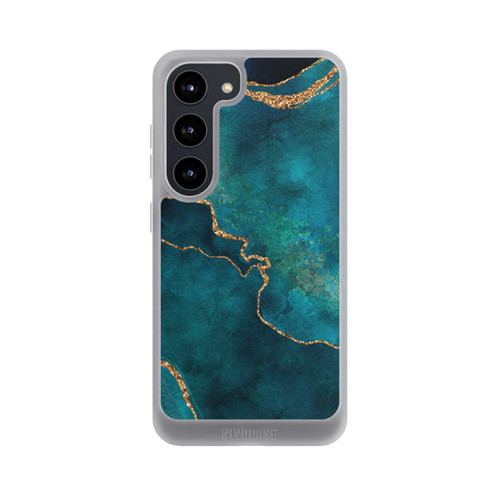 Samsung Galaxy S23 NIVOpure Edelstein glänzend aquamarin
