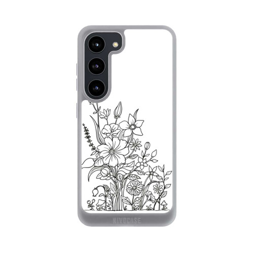 Samsung Galaxy S23 NIVOpure Flowers Line Art
