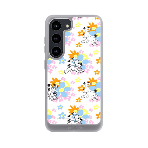 Samsung Galaxy S23 NIVOpure Idéfix sur fleurs colorées
