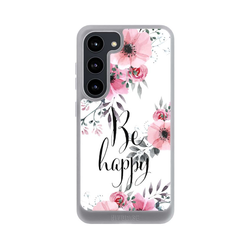 Galaxy S23 NIVOpure Be Happy Fleurs
