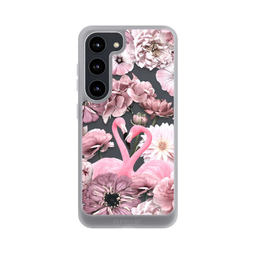 Samsung Galaxy S23 NIVOpure Flamingos in Flower Pattern
