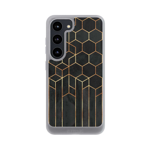 Samsung Galaxy S23 NIVOpure Schwarze Sechsecke