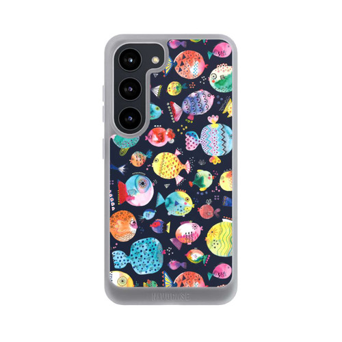 Samsung Galaxy S23 NIVOpure Strandkugelfische Kinder Marineblau
