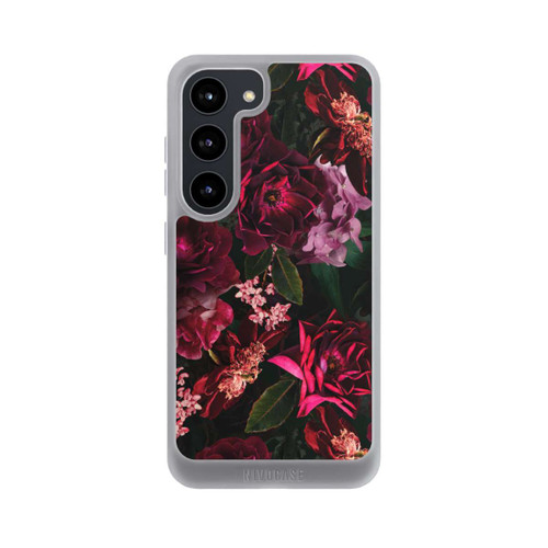 Samsung Galaxy S23 NIVOpure Dunkle romantische Vintage Rosen und Pfingstrosen