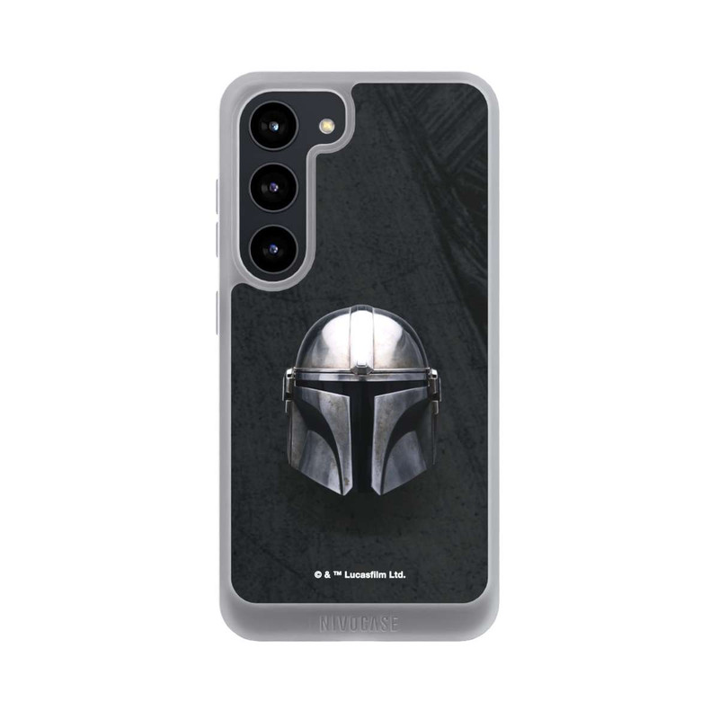 Galaxy S23 NIVOpure Schwarzer Mandalorianer Helm