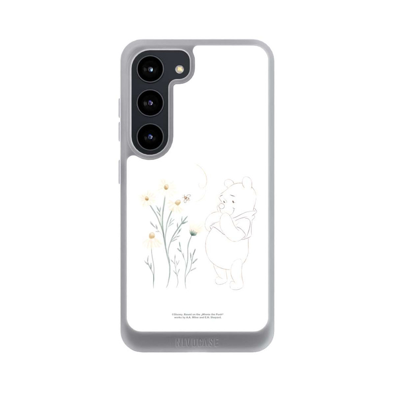 Galaxy S23 NIVOpure Winnie Puuh sieht sich Gänseblümchen an