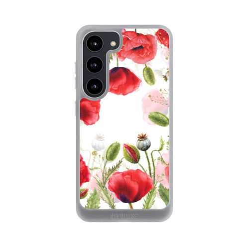 Samsung Galaxy S23 NIVOpure Rahmen aus Mohnblumen