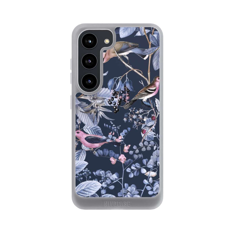 Galaxy S23 NIVOpure Birds And Berries Blue