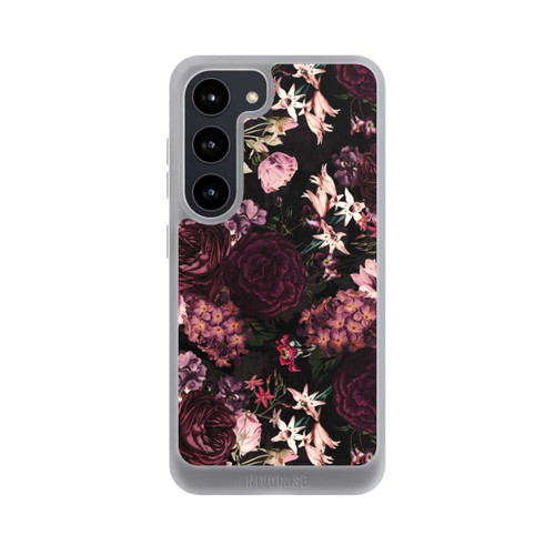 Samsung Galaxy S23 NIVOpure Blumentapete dunkelviolett