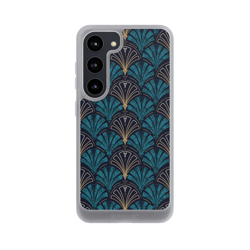 Samsung Galaxy S23 NIVOpure Art Deco Teal Gold Seamless