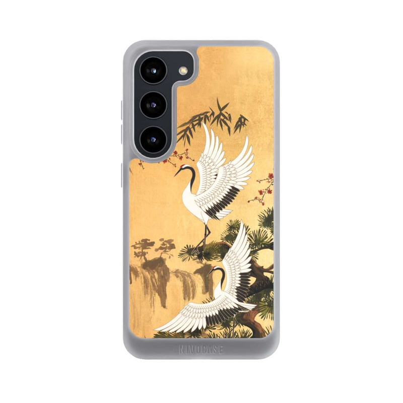 Galaxy S23 NIVOpure Kraniche Gold Japan 2