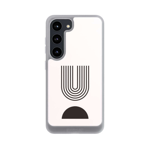 Samsung Galaxy S23 NIVOpure Moderne Kunst Schwarze Linien