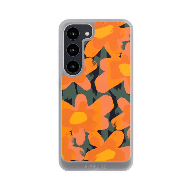 Galaxy S23 NIVOpure Prairie Fleurie Orange