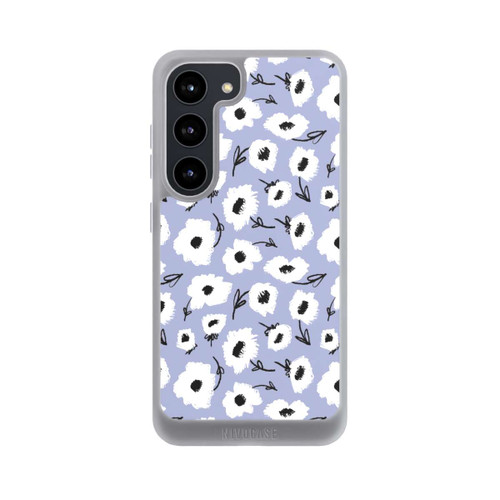 Samsung Galaxy S23 NIVOpure Pattern Fleurs Lilas