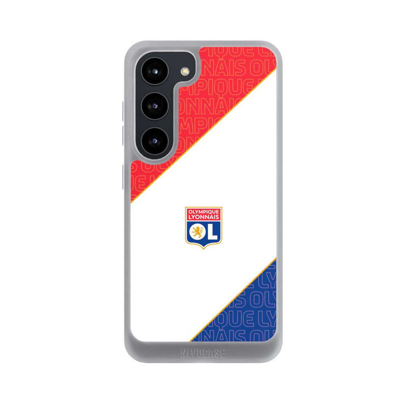 Galaxy S23 NIVOpure Logo OL rouge et bleu