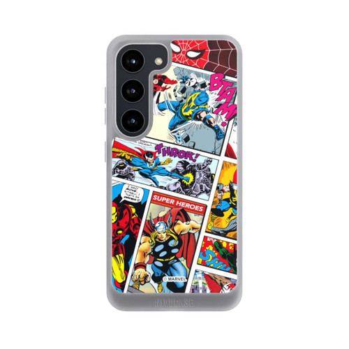 Samsung Galaxy S23 NIVOpure Marvel Retro Comic Blue
