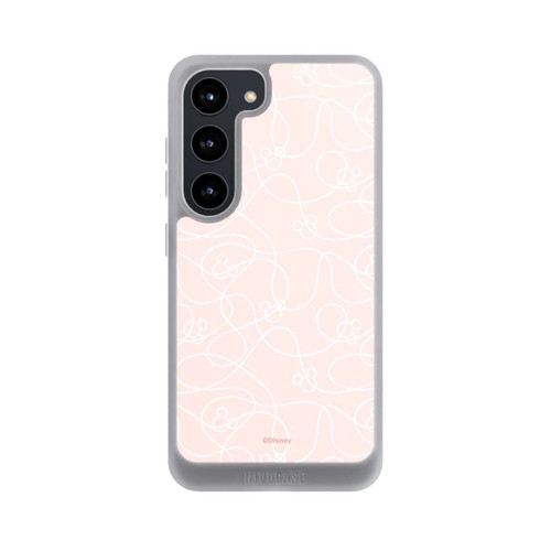 Samsung Galaxy S23 NIVOpure Micky Line Art Pattern Rose 