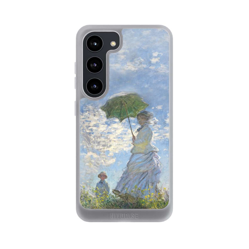 Galaxy S23 NIVOpure Frau mit Sonnenschirm - Monet